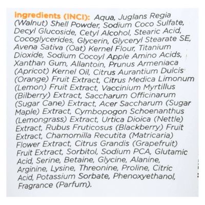 EARTH SCIENCE - Apricot Gentle Exfoliating Facial Scrub for All Skin Types (4 oz.)