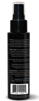 ExStatyk - Anti Static Hypoallergenic Spray, Anti- Frizz, Fragrance Free, unscented