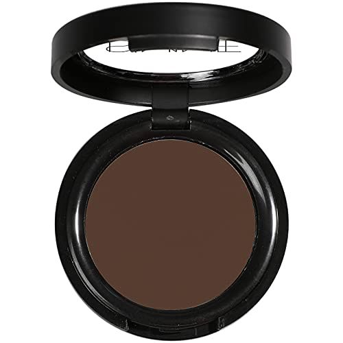 ISMINE Single Eyeshadow Powder Palette Matte Coffee, High Pigment, Longwear Single Brown Eye Makeup for Day &amp; Night (#04)