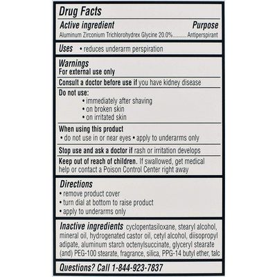 Certain-Dri Am Solid Antiperspirant/Deodorant, 2.6 Ounce (Pack of 3)