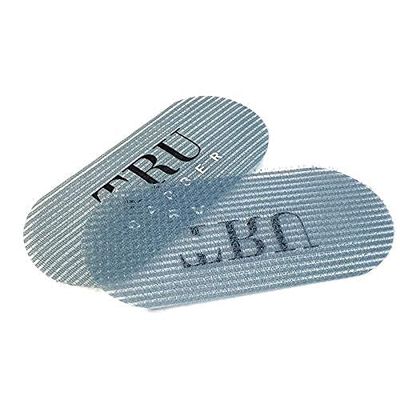 TRU BARBER HAIR GRIPPERS  2 COLORS BUNDLE PACK 4 PCS for Men and Women - Salon and Barber, Hair Clips for Styling, Hair holder Grips (Gray/Pink).