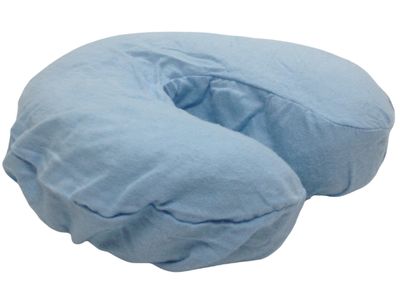 Deluxe Flannel Massage Face Rest Cover Cozies, Includes 4pcs (Blue)