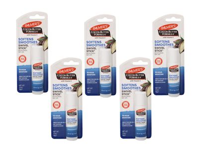 Palmer&#39;s Cocoa Butter Formula Swivel Stick 0.50 oz (Pack of 5)