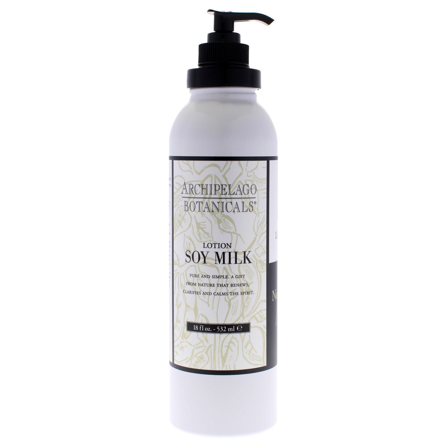 Archipelago Botanicals Soy Lotion, Milk, 18 Fl Oz