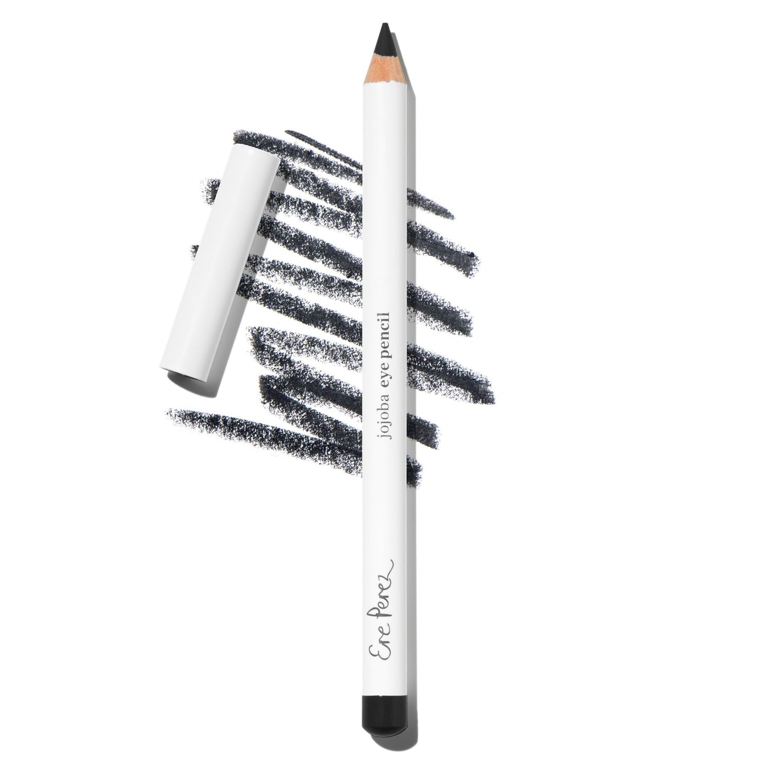 Ere Perez - Natural Jojoba Eye Pencil | Vegan, Cruelty-Free, Clean Beauty (Black)