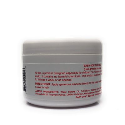 Baby Don't Be Bald Hair &amp; Scalp Nourishment Triple Strength (Red) 8 Oz.
