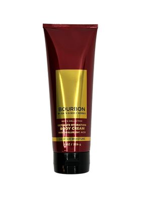 Bath &amp; Body Works Bourbon Mens Ultra Shea Body Cream 8 oz