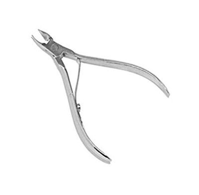 Grafco Chrome-Plated Cuticle Nipper - 4&quot; Stainless Steel Trim Cuticle Remover - Manicure and Pedicure Nail Care Tool for Home, Spa and Salon, 1788