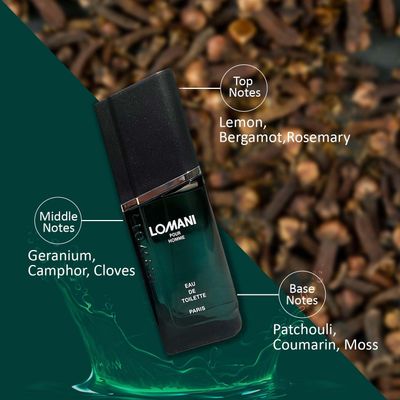 Lomani By Lomani For Men, Eau De Toilette Spray, 3.3-Ounce Bottle