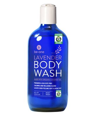 Certified Organic Lavender Body Wash by Be-One - Paraben &amp; Sulfate Free - Moisturizing - Sensitive Skin - All Natural - Organic Soap - For Men &amp; Women - Gentle - Eczema - Vegan - Made in USA