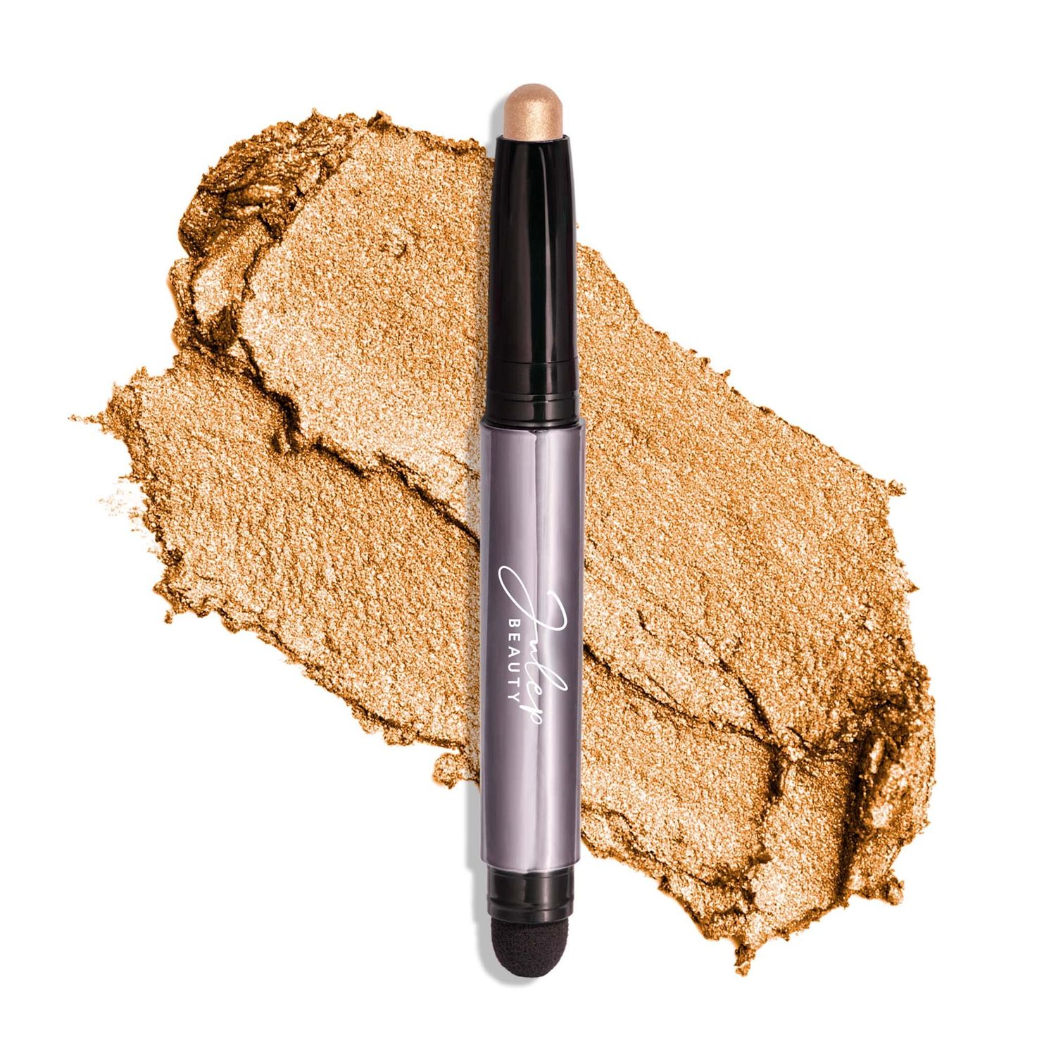 Julep Eyeshadow 101 Crme-to-Powder Waterproof Eyeshadow Stick - Warm Gold Shimmer - Long-Lasting, Crease-Proof, Golden Shimmer Cream Eyeshadow with Built-in Smudger
