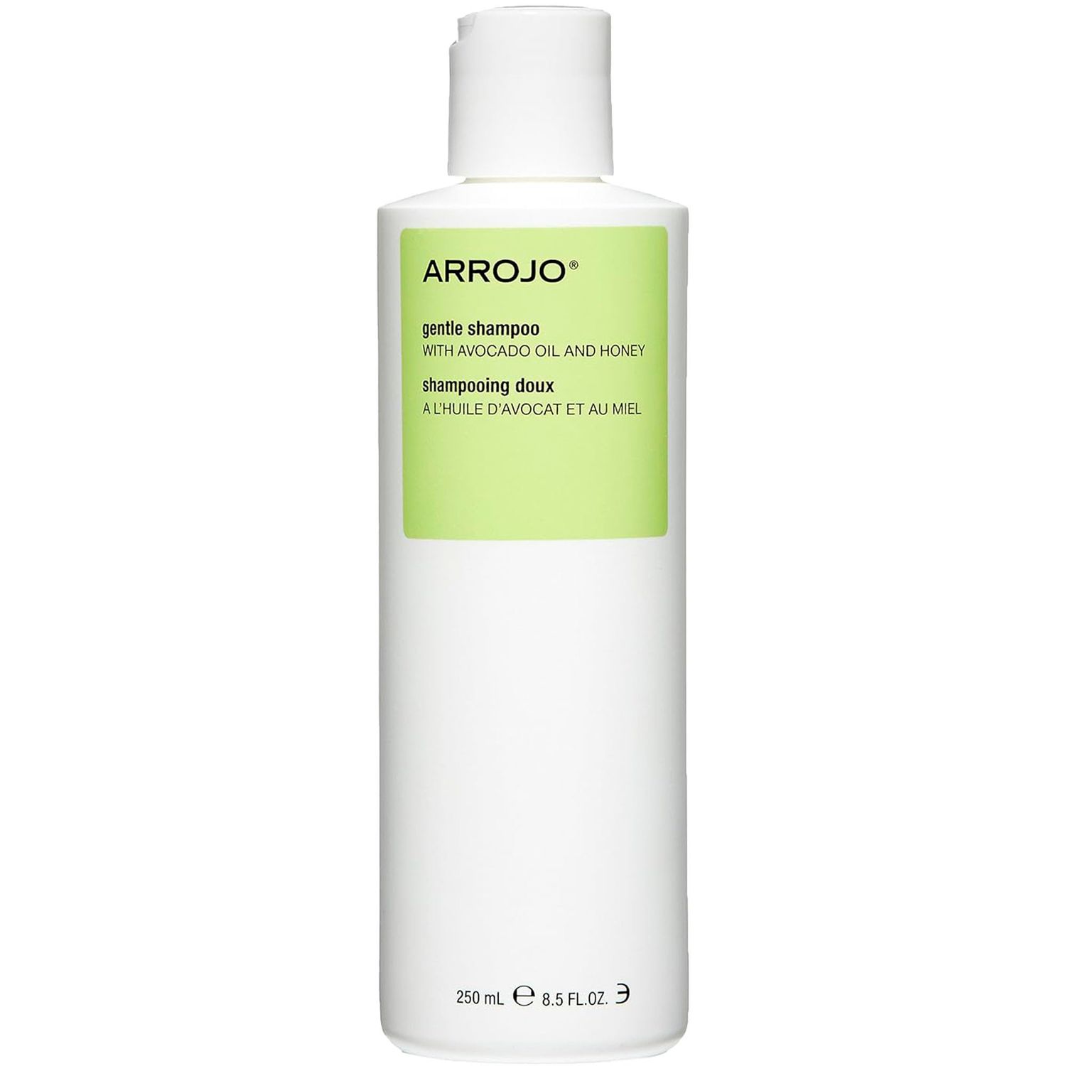 ARROJO Gentle Sulfate Free Shampoo  Gentle Shampoo to Repair &amp; Nourish - Hair Shampoo w/Vitamin B5, Avocado Oil &amp; Honey - Lightly Scented Cleansing Shampoo  Paraben Free Shampoo,8.5 Fl Oz(Pack of 1)