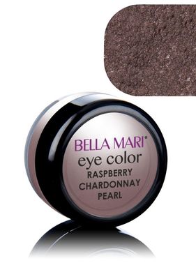 Bella Mari Natural Mineral Eyeshadow, Raspberry Chardonnay (Pearl); 0.1oz