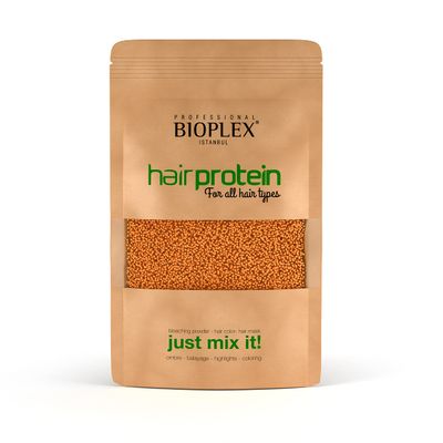 Bioplex Miraculous Tiny Golden Protein Balls - Anti-Breakage Formula for Bleaching, Coloring and Creating Beautiful Blonde Hair 100g