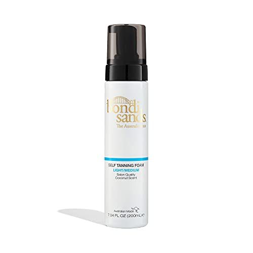 Bondi Sands Self Tanning Foam | Lightweight, Self-Tanner Foam Enriched with Aloe Vera and Coconut Provides an Even, Streak-Free Tan | 6.76 oz/200 mL
