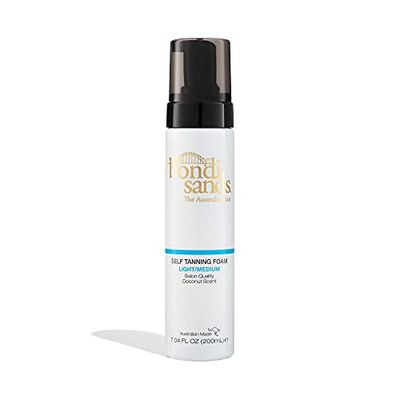 Bondi Sands Self Tanning Foam | Lightweight, Self-Tanner Foam Enriched with Aloe Vera and Coconut Provides an Even, Streak-Free Tan | 6.76 oz/200 mL