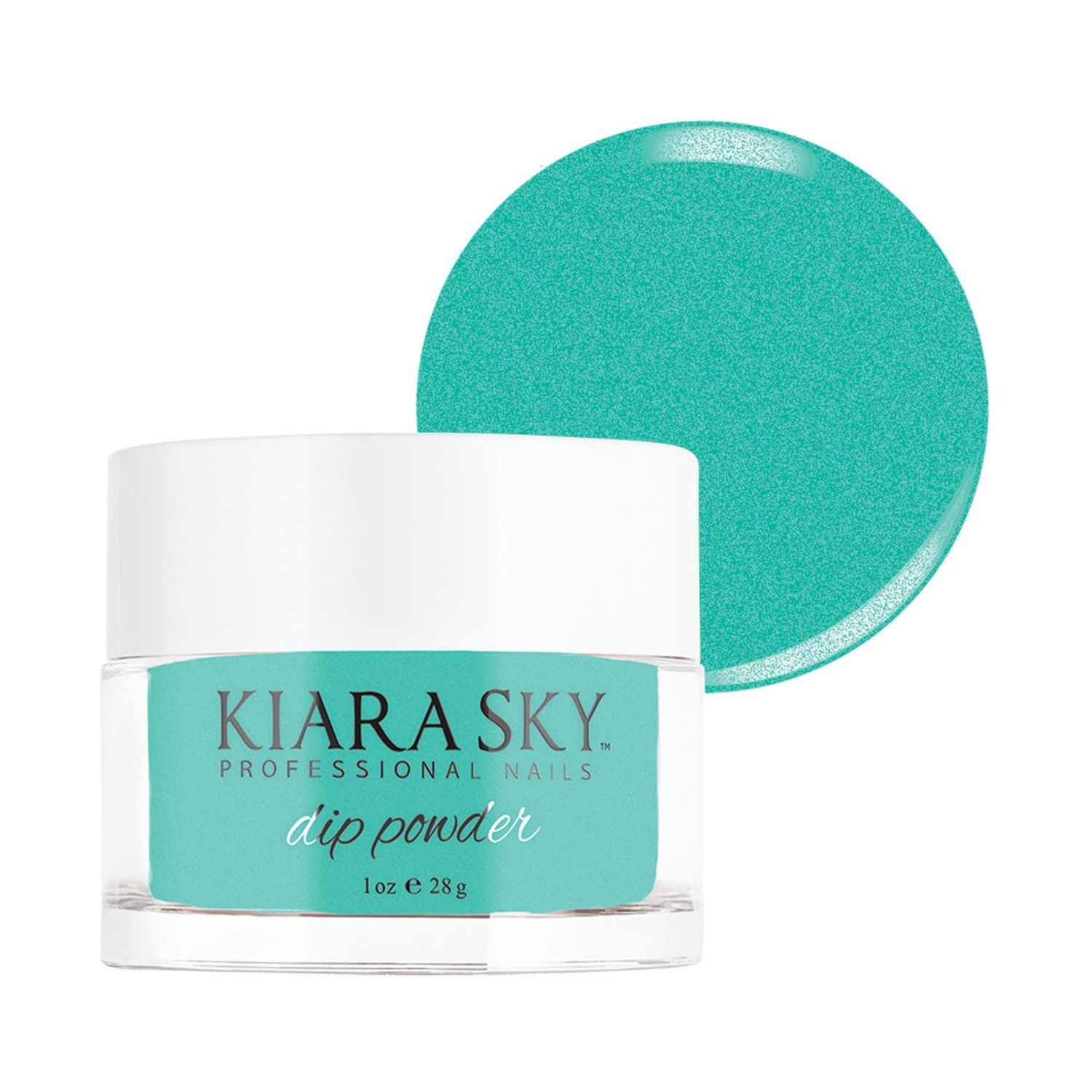 Kiara Sky Long Lasting Nail Dip Powder Green Tones 1 oz, Shake Your Palm Palm