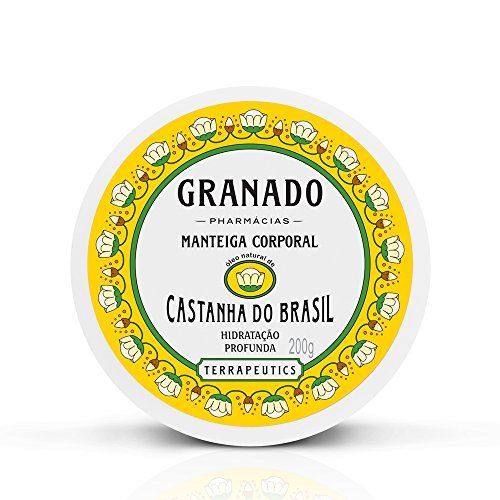 Linha Terrapeutics Granado - Manteiga Corporal Castanha do Brasil 200 Gr - (Granado Terrapeutics Collection - Brazil Nut Body Butter Net Net 7.1 Oz)