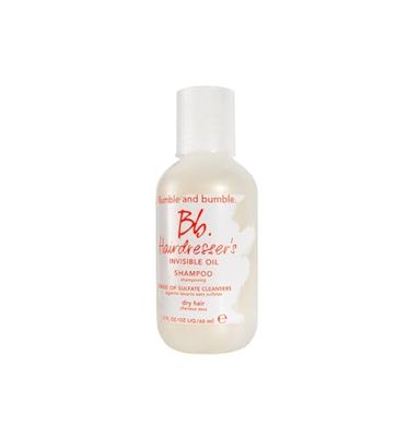 Bumble and bumble. Hairdresser&#39;s Invisible Oil Hydrating Shampoo | Hydrating, Anti Frizz, Softening, Color Safe | Curly, Wavy, Straight | With Argan Oil, Coconut Oil + Grapeseed Oil, Mini, 2 Fl Oz