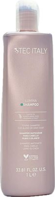 Tec Italy Lumina Shampoo for Blond and Gray Hair 1000ml/33.8oz