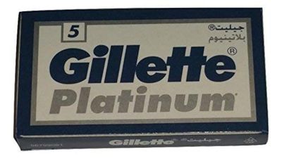 100 GILLTTE Platinum Double Edge Razor Blades Made in Russia