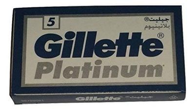 100 GILLTTE Platinum Double Edge Razor Blades Made in Russia