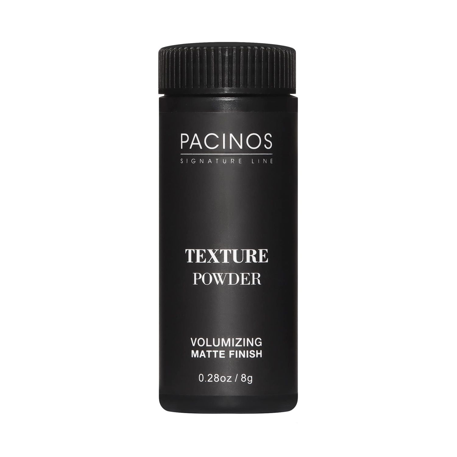 Pacinos Texture Powder - Lightweight Root Lifting Powder with Matte Dry Finish for Texture, Volume &amp; Thickness - Shaker Bottle for Easy Hair Styling, 8g