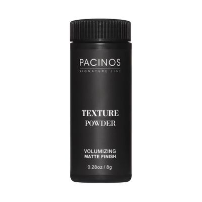 Pacinos Texture Powder - Lightweight Root Lifting Powder with Matte Dry Finish for Texture, Volume &amp; Thickness - Shaker Bottle for Easy Hair Styling, 8g