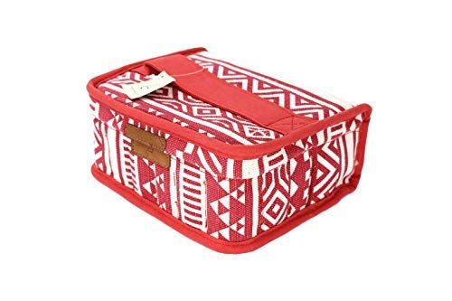 Always Nature Essential Oil Carrying Case - hold up to 30 Bottles of 15ml oils! (Red Beauty, M)