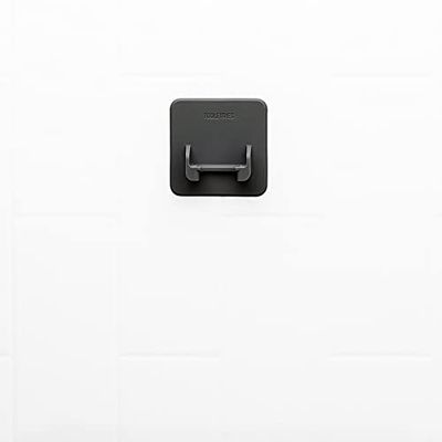 Tooletries - The Mason Razor Holder - Secure &amp; Safe, Silicone Toiletry Organizer, Shower &amp; Bathroom Accessory - Features Silicone-Grip Technology, Removable &amp; Reusable - Charcoal