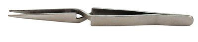 SE 4-1/2&quot; Straight-Tipped Cross Locking Tweezers - 508TW