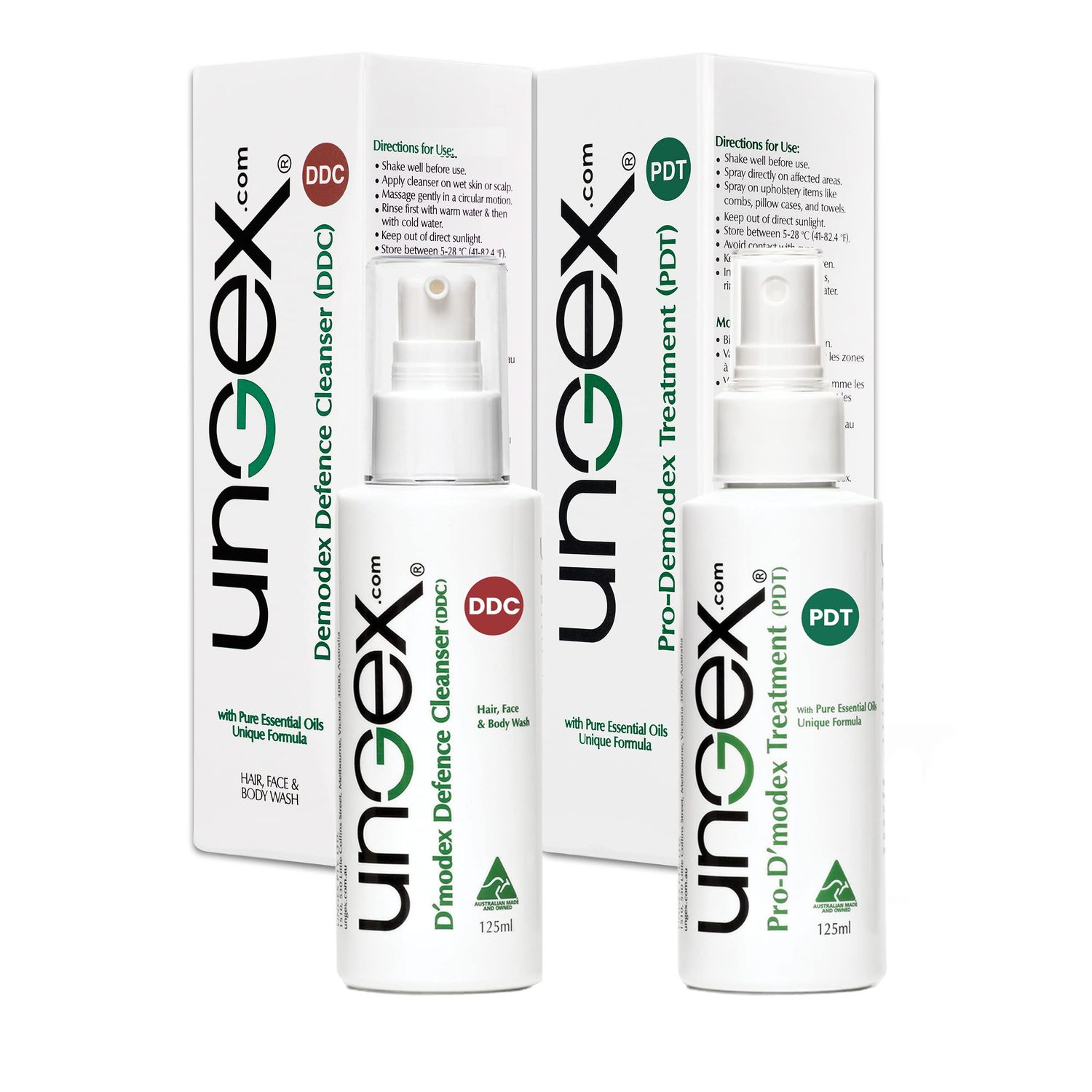 Premium Kit A2-i | Demodex Acne Rosacea Treatment | Ungex | PKA2-i