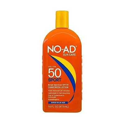 NO-AD Sport Sunscreen Lotion, SPF 50 16 oz
