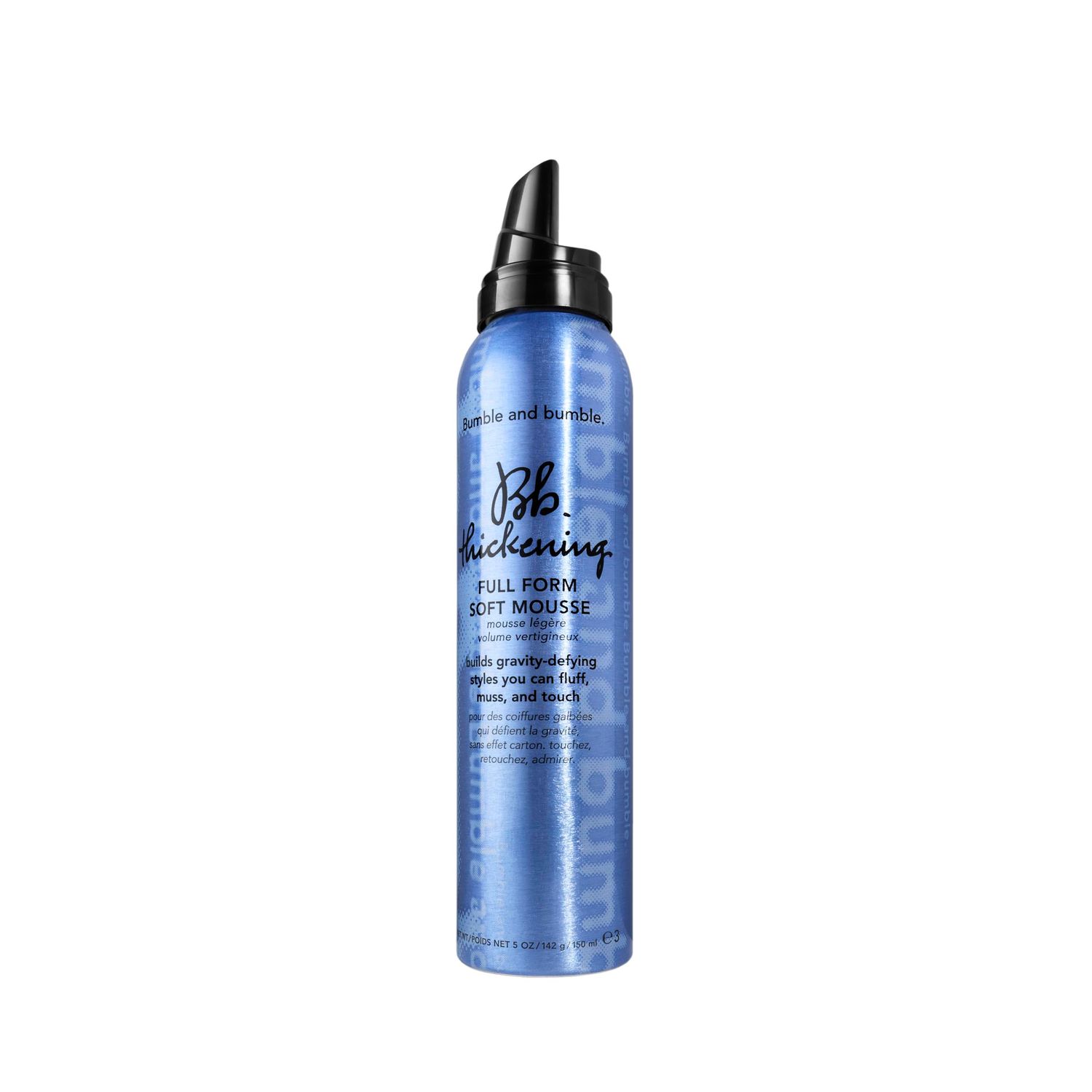 Bumble and bumble. Thickening Full Form Soft Hair Mousse | Heat Protection | Softening + Defining | Straight to Wavy, 5 Ounce