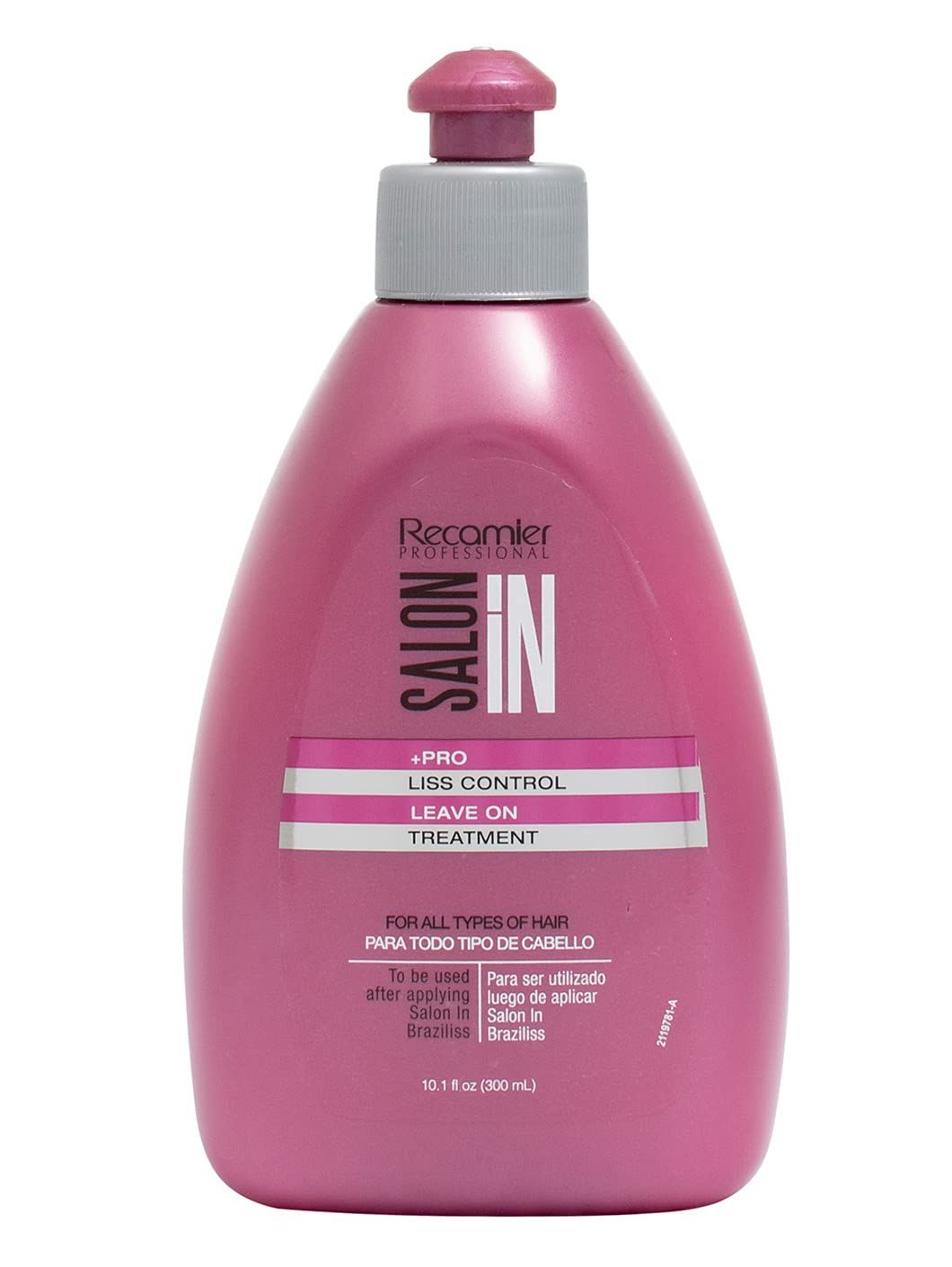 RECAMIER 34158 Professional Salon In Leave In Detangler Hair Smoothing Treatment | Combing Cream | Split End Mender | Tratamientos para el Cabello Seco y Maltratado Crema de Peinar 10.1 OZ