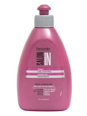 RECAMIER 34158 Professional Salon In Leave In Detangler Hair Smoothing Treatment | Combing Cream | Split End Mender | Tratamientos para el Cabello Seco y Maltratado Crema de Peinar 10.1 OZ