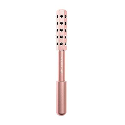 YouthLab Radiance Roller - Germanium Stone Uplifting Face Beauty Massage Tool /Roller/Wand for Skin Tightening/Firming, De-Puffing, Sculpt/Lift, Anti-Aging (Rose Gold)