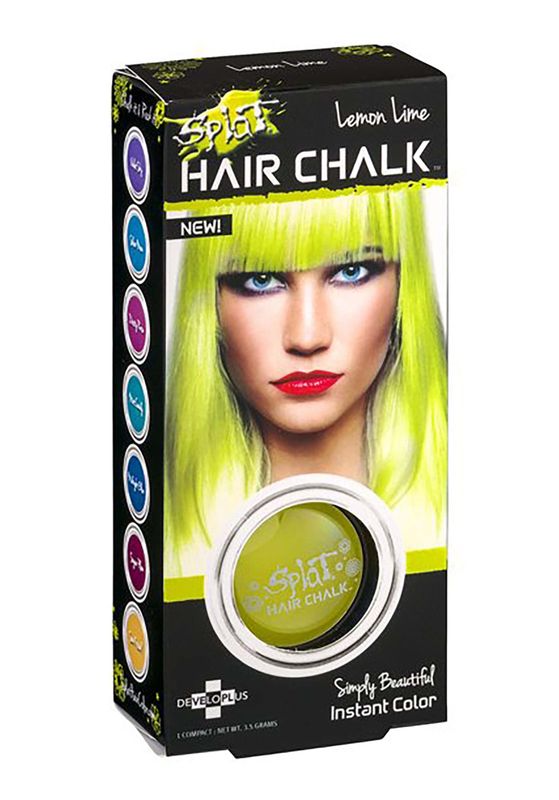 Splat Hair Chalk | Lemon Lime | Temporary Hair Color