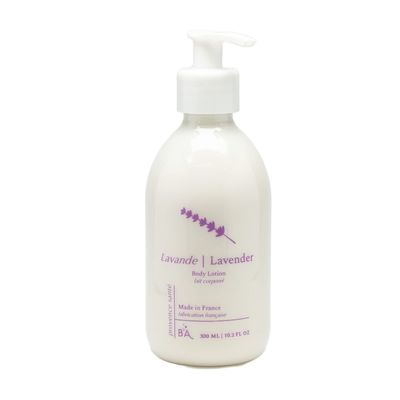 Provence Sante Body Lotion - Ultra Hydrating Moisturizer - Anti-Aging Cream for Dry Skin - Nourishing Lavender Scent - Made in France - 10.2 Oz