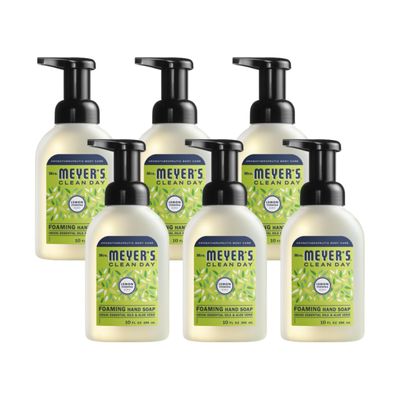 Mrs. Meyer&#39;s Foaming Hand Soap, Lemon Verbena,10 fl oz (Pack of 6)