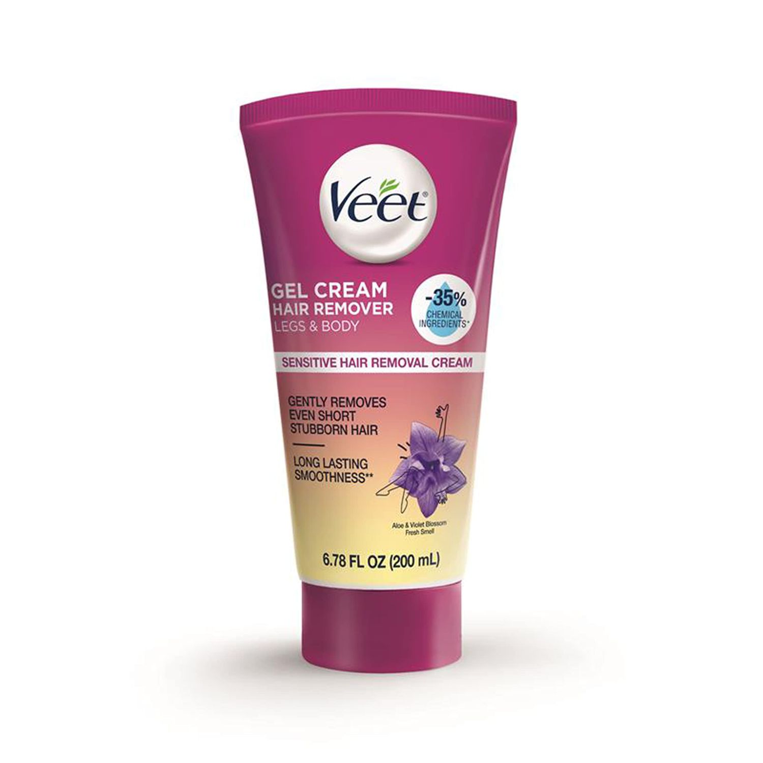 Veet Botanic Inspirations Gel Cream Legs &amp; Body, 6.78 oz