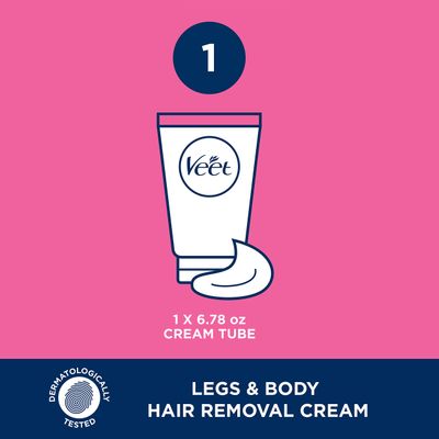 Veet Botanic Inspirations Gel Cream Legs &amp; Body, 6.78 oz