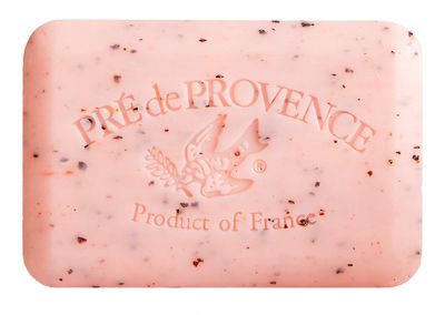 Three (3) Pre de Provence 250 Gram Shea Butter Enriched Soaps - Juicy Pomegranate