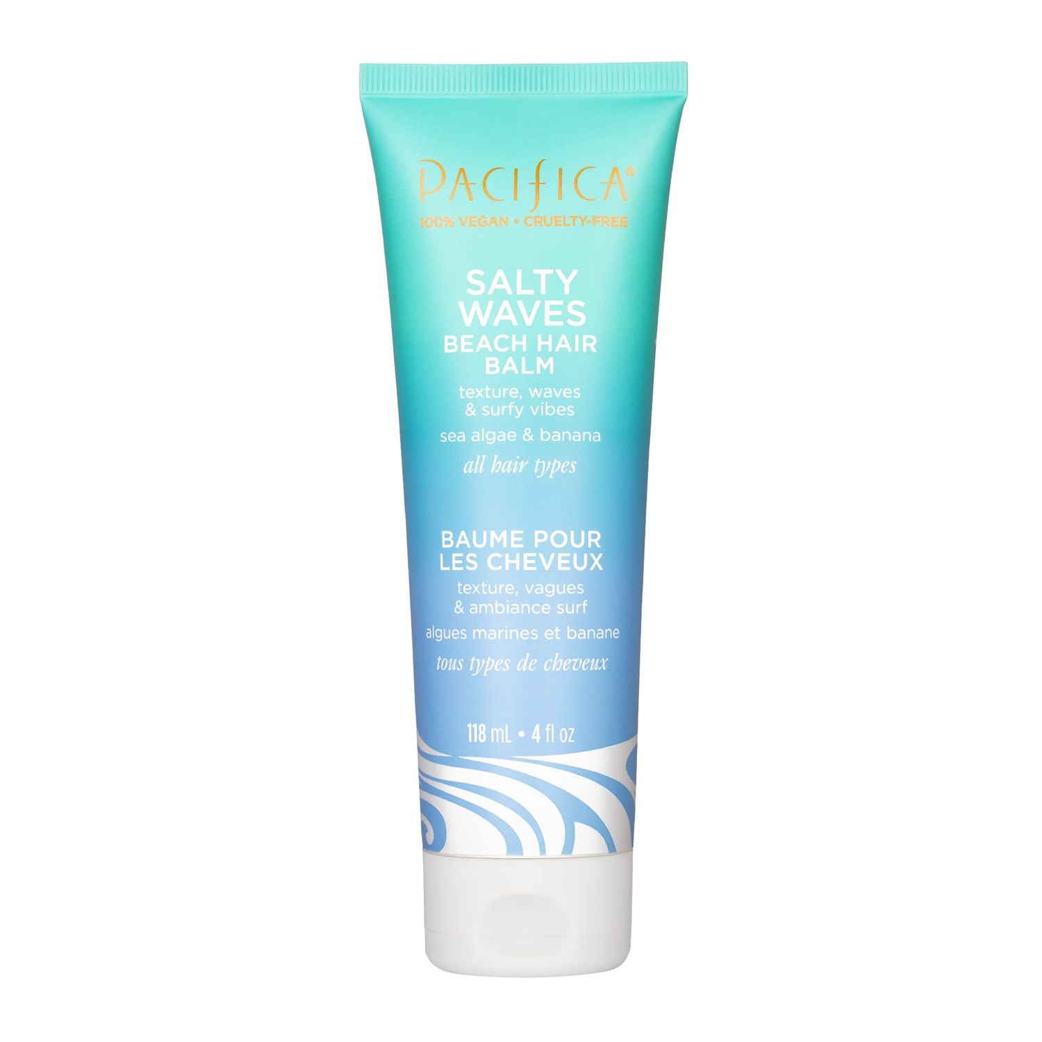 Pacifica Salty Waves Beach Hair Balm by Pacifica for Unisex - 4 oz Balm