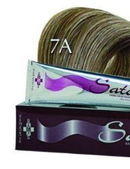 Developlus Satin Color #7A Ash Blonde 3 Ounce (88ml) (3 Pack)