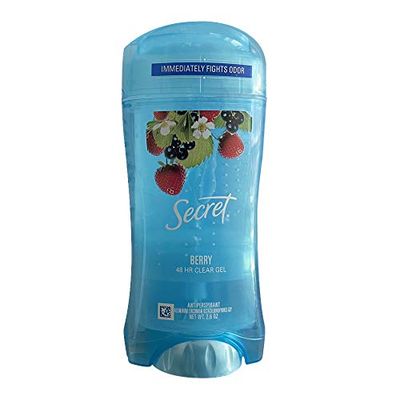 Secret Scent Anti-Perspirant Deodorant Clear Gel So Very Summerberry 2.6 oz (Pack of 6)