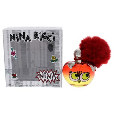 Nina Ricci Les Monstres De Nina Ricci Nina Perfume For Women - Floral Fruity Fragrance - Opens With Notes Of Pear And Cassis - Blended With Bergamot And Lemon - Eau De Toilette Spray - 2.7 Oz