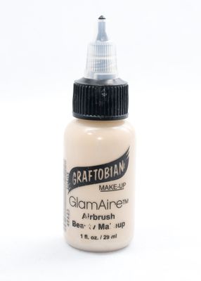 GlamAire Airbrush Makeup by Graftobian - High Definition Airbrush Foundation, Professional Formula for Long-Lasting Wear, For Makeup Artists and Beauty Aficionados, Made in USA, Buff