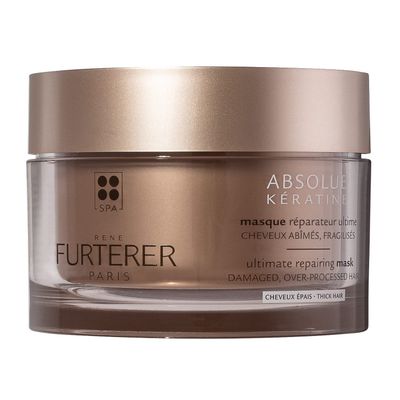 Rene Furterer ABSOLUE KERATINE Ultimate Regenerating Mask for Damaged, Over-Processed Hair, Thick Hair, 7 fl. oz.