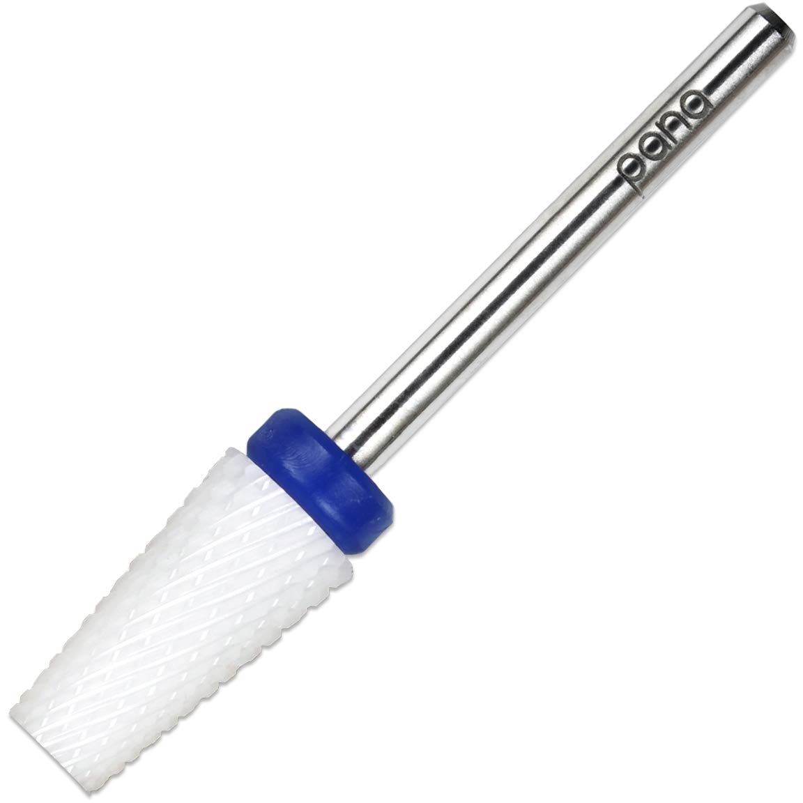 PANA Tapered Barrel Ceramic Bit 3/32&quot; Shank Size - (Ceramic, Medium Grit) - Fast remove Acrylic or Hard Gel Nail Drill Bit for Manicure Pedicure Salon Professional or Beginner